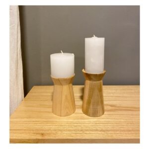 Portavelas torneado Ohio