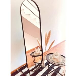 ESPEJO ARCO MEDIO PUNTO CON BASE DE APOYO